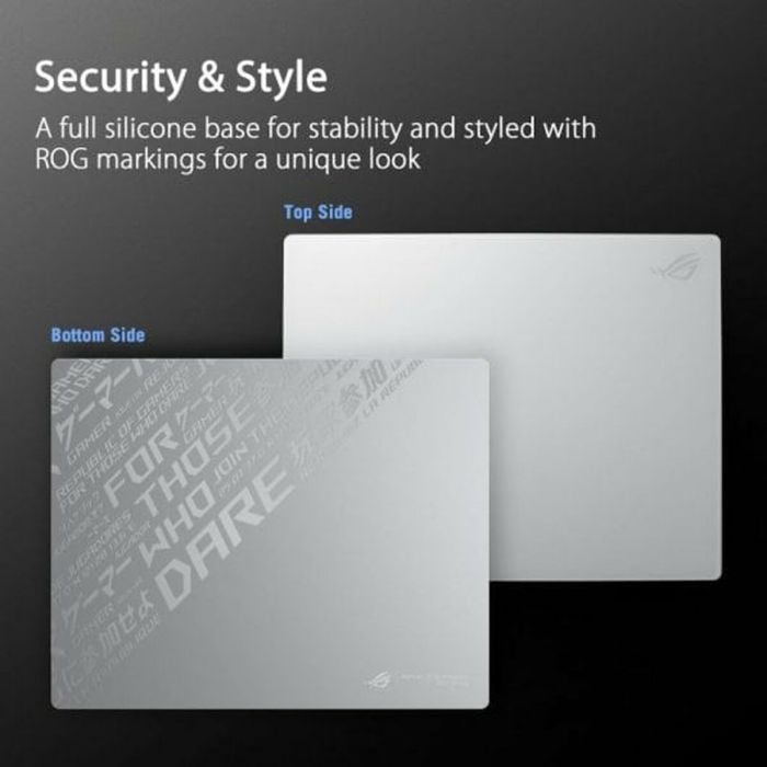 Tapis de Souris Asus ROG Moonstone Ace L Blanc 2