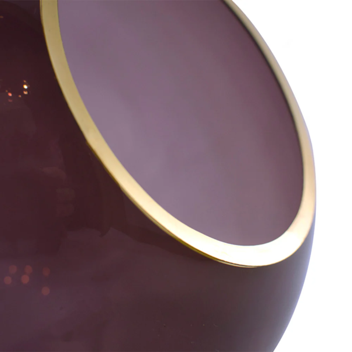 Lampe Suspendue "Ballroom Purple Rain" E27 Sans Ampoule 1