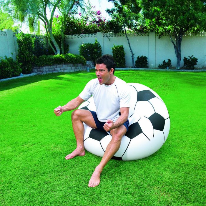 Bestway Fauteuil Géant Football 114x112x66 cm +6 Ans Intérieur et Jardin 75010 6