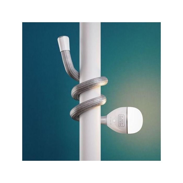 Lampe serpent 2 en 1 - BLACK&DECKER - BDCFSL01-XJ - 3,5V - 150/50-500 lumen - Corps flexible 3