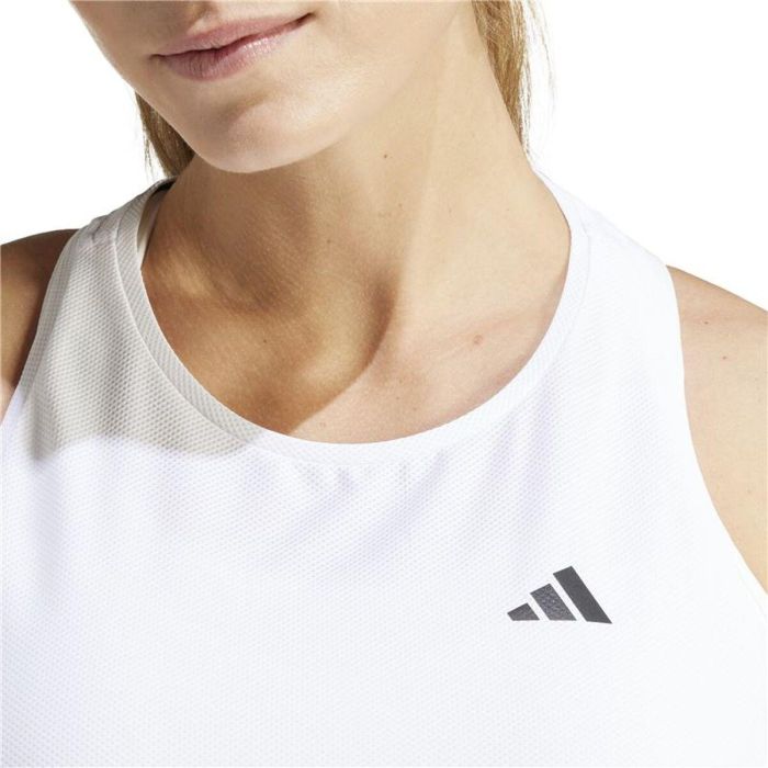 Maillot de Corps sans Manches pour Femme Adidas Own the Run Blanc Running M 2 Maillot de Corps sans Manches pour Femme Adidas Own the Run Blanc Running M 2