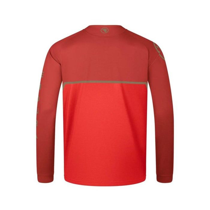 maillot de cyclisme Endura Core Printed Rouge XS 1