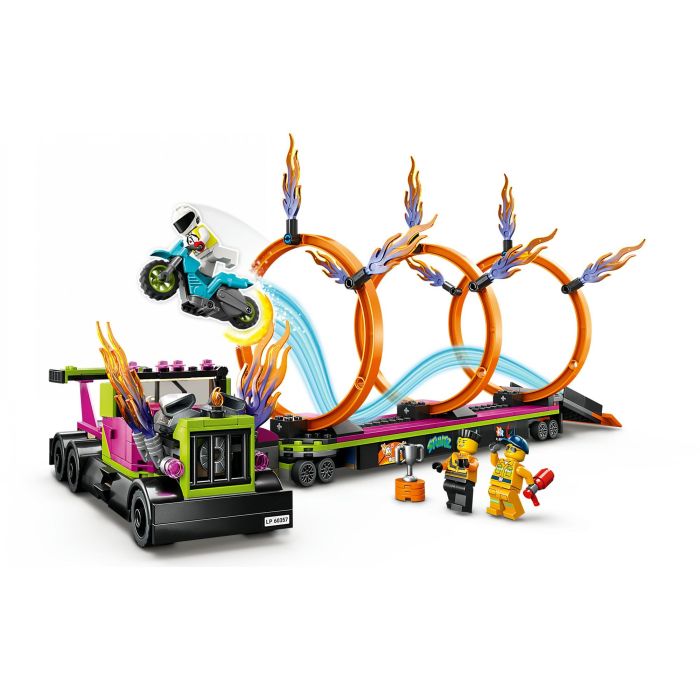 LEGO City Stunttruck m. Feuerreifen-Chal 3