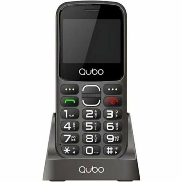 Téléphone portable pour personnes âgées Qubo X-230BKC 4G Noir 0 Téléphone portable pour personnes âgées Qubo X-230BKC 4G Noir 0