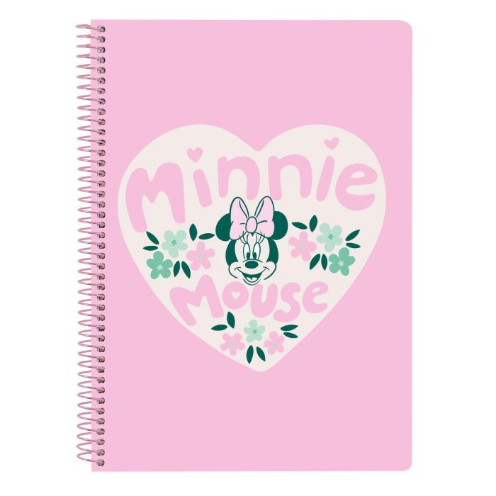Reliure à anneaux Minnie Mouse Minty Rose 15.5 x 22 x 1 cm 0 Reliure à anneaux Minnie Mouse Minty Rose 15.5 x 22 x 1 cm 0