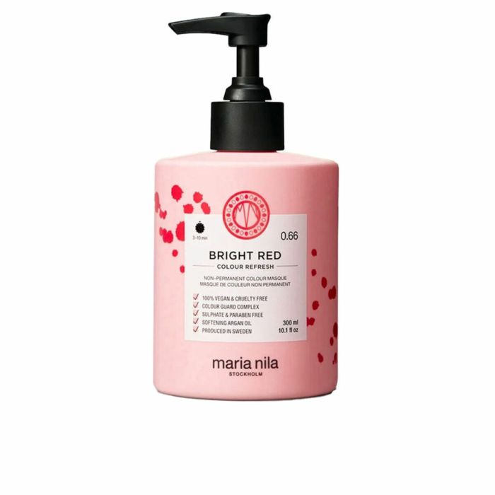 Couleur Semi-permanente Maria Nila COLOUR REFRESH Nº 0.66-Bright Red 300 ml