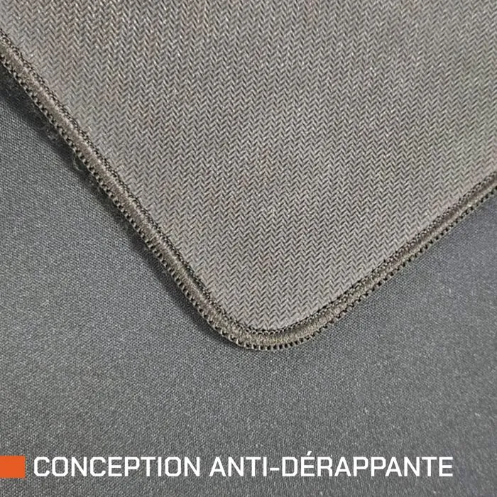 Nova Gaming Tapis de Souris Gamer XL Apollon Noir - GMP210 - Surface Ultra-Lisse et Anti-Dérapante pour une Précision de Jeu Maximale