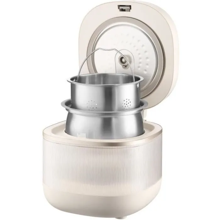 Sencor SRM 2000WH Cuiseur à riz 2L, 10 fonctions, écran tactile, fonction Low Carb - 40% glucides