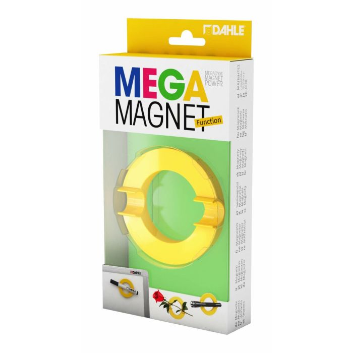 Aimant Novus MEGA Magnet CIRCLE XL Jaune Cercle Ø 8 cm 6 Aimant Novus MEGA Magnet CIRCLE XL Jaune Cercle Ø 8 cm 6