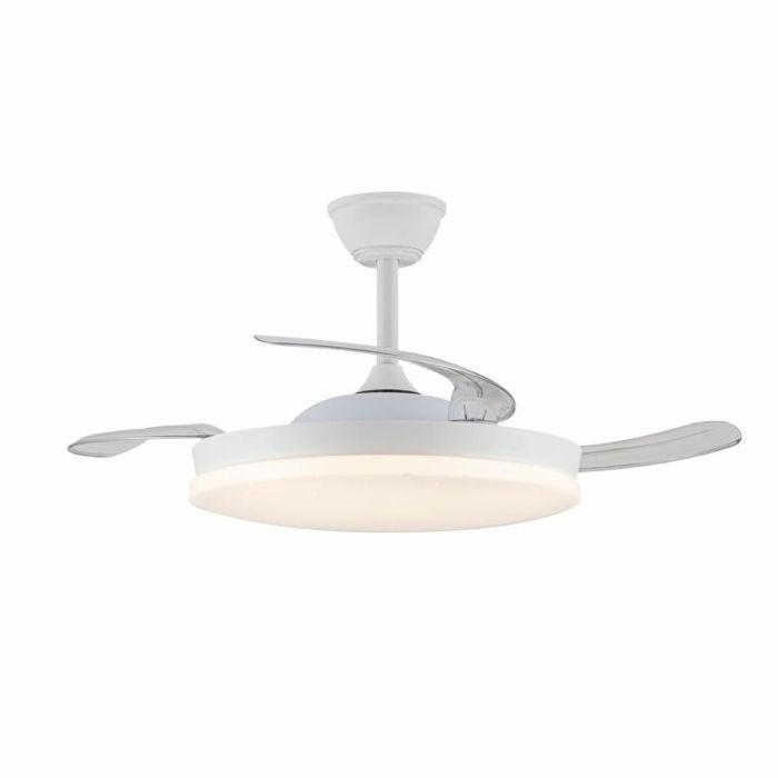 Ventilateur de Plafond avec Lumière CristalRecord Blanc 72 W (3000 K) (4000 K) 3
