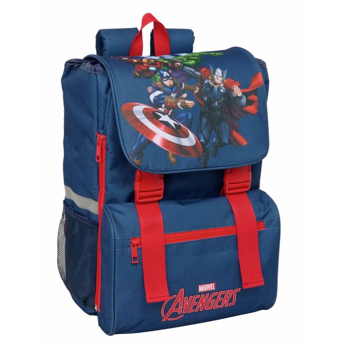 Cartable The Avengers Blue marine 18,5 x 41 x 15 cm 1 Cartable The Avengers Blue marine 18,5 x 41 x 15 cm 1