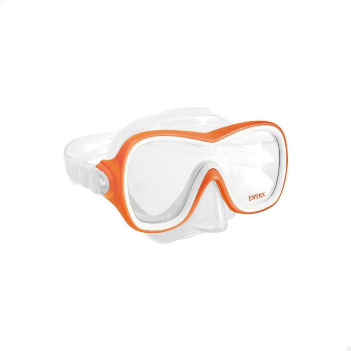 Masque de Plongée avec Tube Intex Wave Rider Orange 2