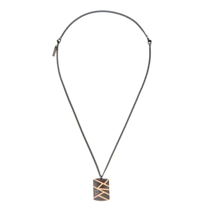 Collier Homme Police PJ26485PSBR.01 50 + 20 cm 1 Collier Homme Police PJ26485PSBR.01 50 + 20 cm 1