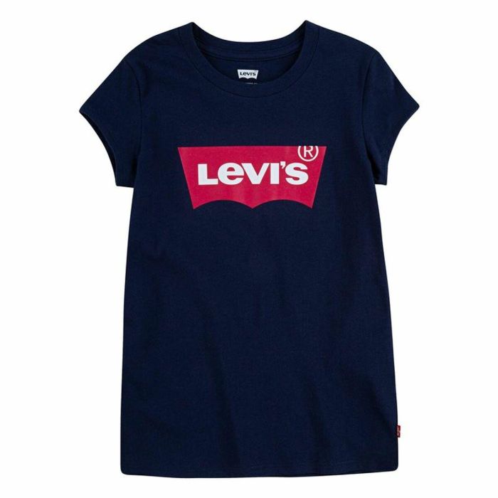 T shirt à manches courtes Enfant Levi's Batwing Bleu foncé 0 T shirt à manches courtes Enfant Levi's Batwing Bleu foncé 0