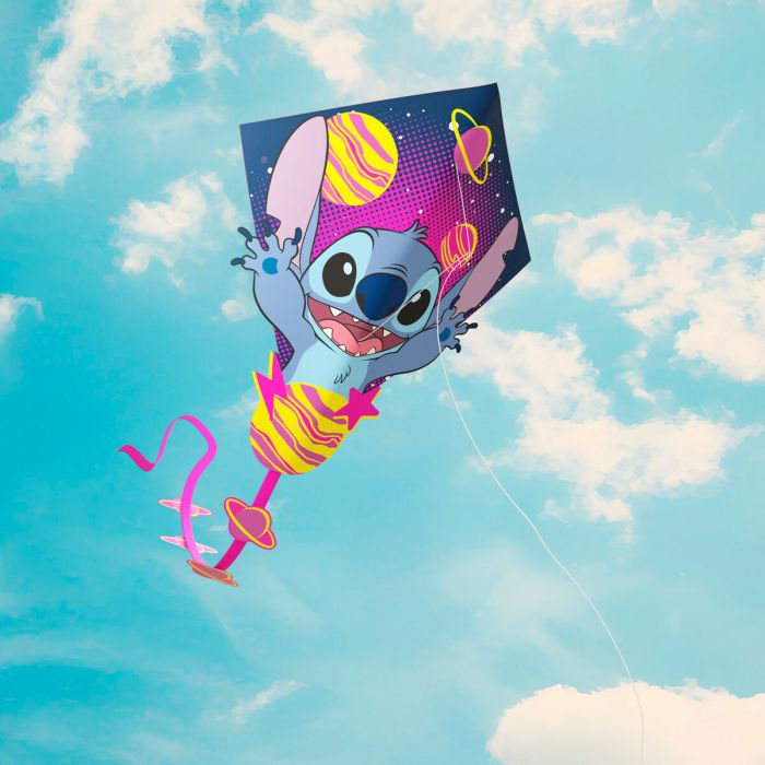 Cerf-volant Stitch 55 X 60 X 2 CM (6 Unités) 2 Cerf-volant Stitch 55 X 60 X 2 CM (6 Unités) 2