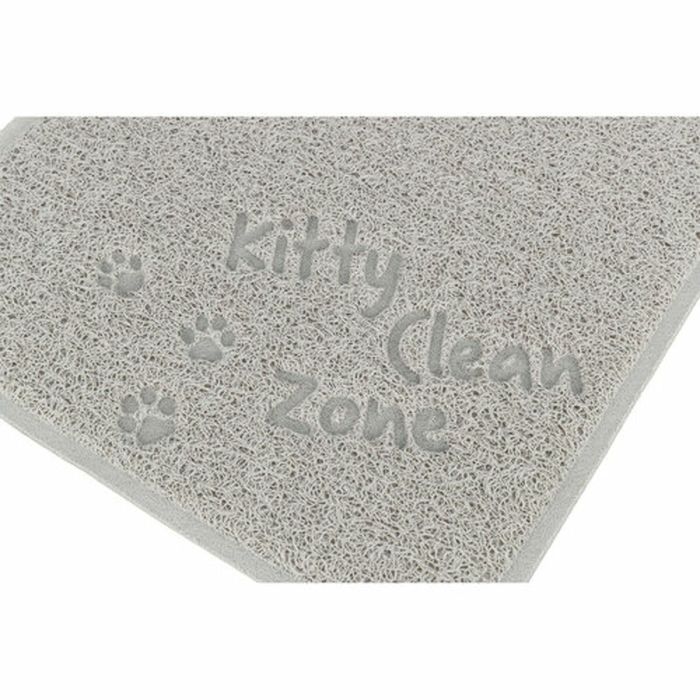 Tapis de Litière pour Chat Trixie Gris clair PVC 37 × 45 cm Bac à sable 1 Tapis de Litière pour Chat Trixie Gris clair PVC 37 × 45 cm Bac à sable 1