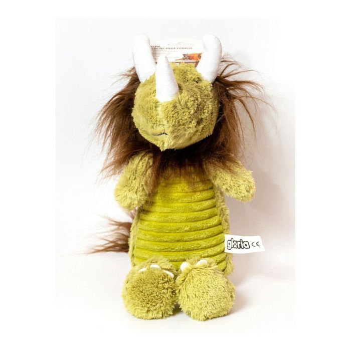 Jouet pour chien en peluche Gloria Vert Ocre Polyester polypropylène Monstre 5