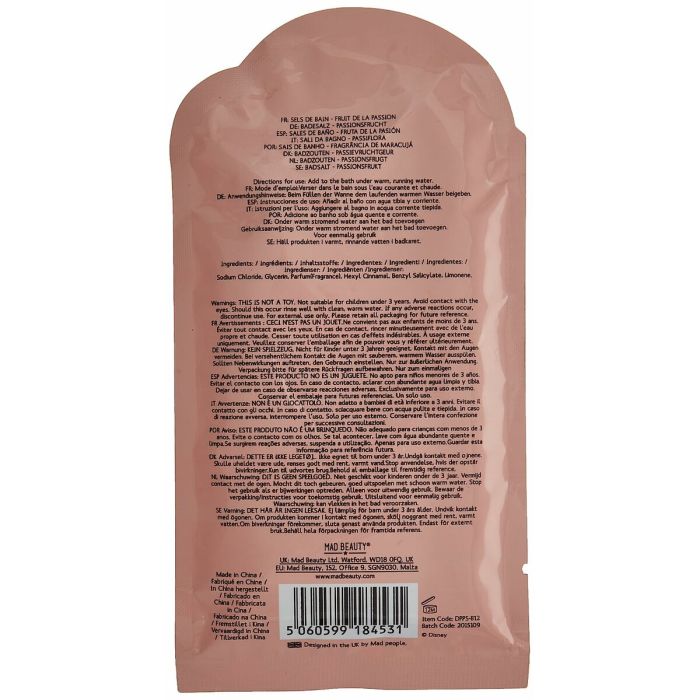 Sels de bain Mad Beauty 80 g Fruit de la Passion 1 Sels de bain Mad Beauty 80 g Fruit de la Passion 1