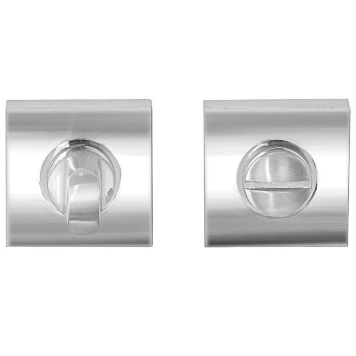 Muletilla Desbloqueo Zamak 35X35 Modelo Beko Acabados Niquel Satinado, Cromo Brillo Y Negro Mate Acabado Cromo Herrajes Alk 2