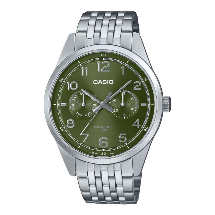 Montre Homme Casio MTP-E340D-3AVDF Argenté (Ø 42 mm)