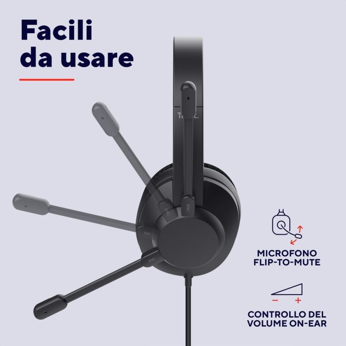 Casque Trust 25462 Noir 12 Casque Trust 25462 Noir 12