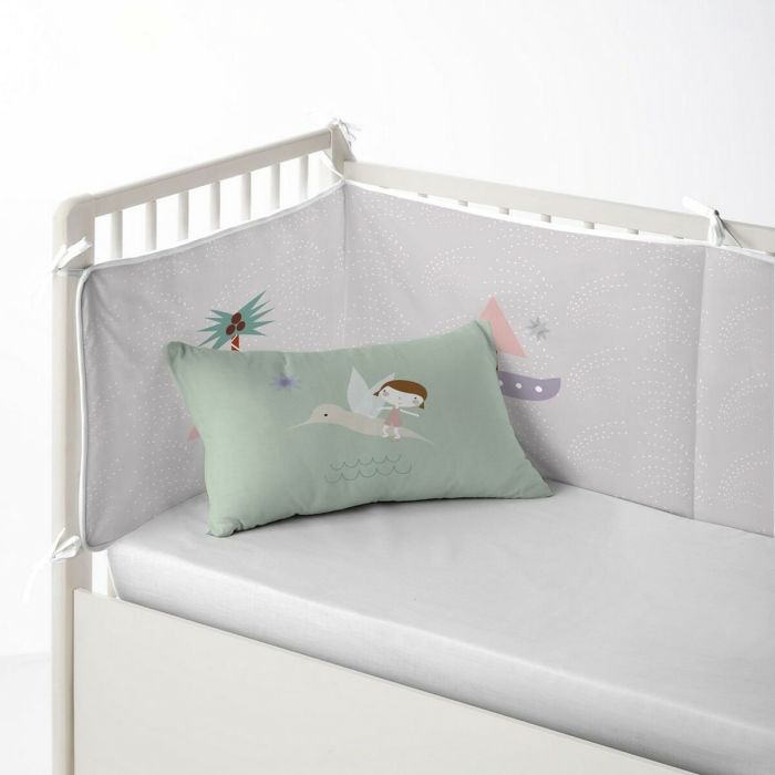 Protection du berceau Haciendo el Indio Surf 60 x 60 x 60 + 40 cm 1 Protection du berceau Haciendo el Indio Surf 60 x 60 x 60 + 40 cm 1