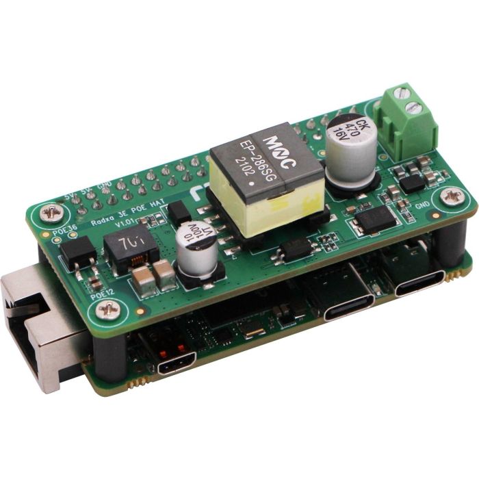 ALLNET RADXA Zero 3E PoE HAT 4