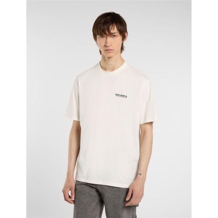 T-shirt à manches courtes homme Dickies Burns Ss Blanc XL 5