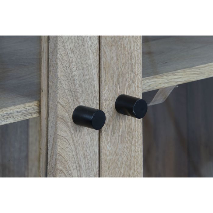 Présentoir DKD Home Decor Verre Bois de manguier 90 x 40 x 190 cm 1