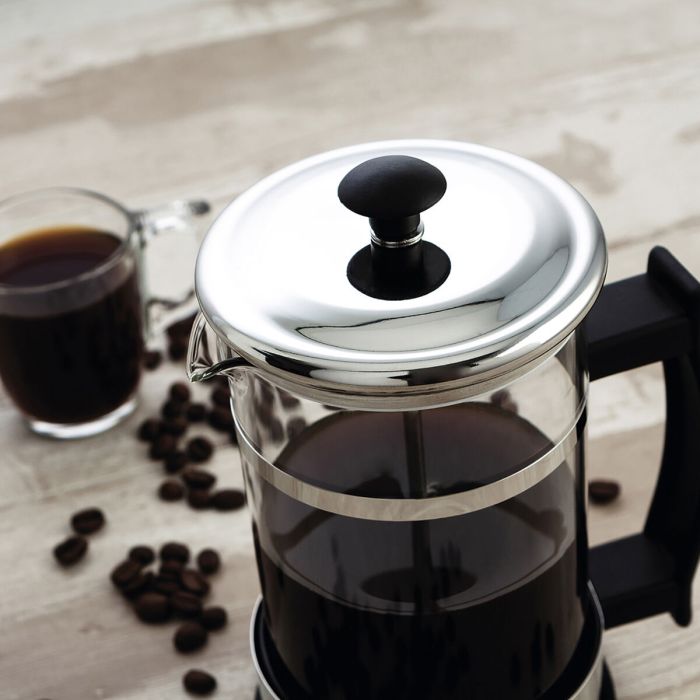 Cafetière à Piston Quid Serenia Transparent verre Acier inoxydable 350 ml (6 Unités) 4