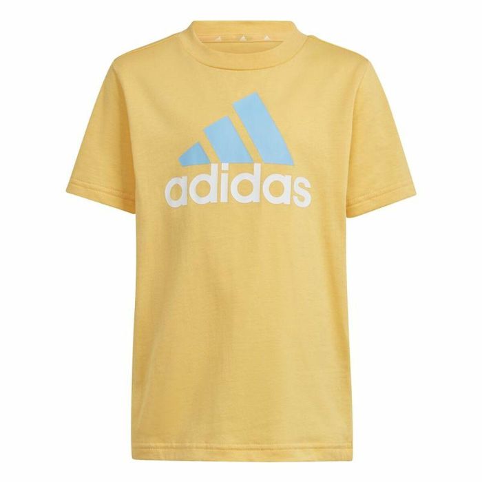 Ensemble de Sport pour Enfants Adidas Essentials Jaune 6