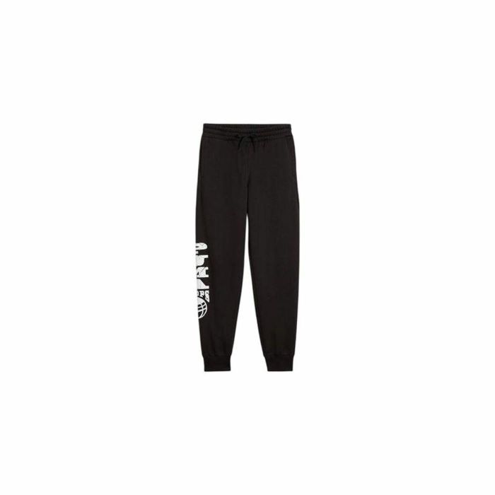 Short de Sport pour Enfants Puma Basketball Blueprint Pants Fl. Infantil Noir