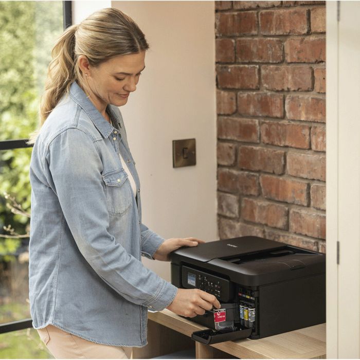 Cartouche d'encre originale Brother LC521VAL Jaune (4 Unités) 8 Cartouche d'encre originale Brother LC521VAL Jaune (4 Unités) 8