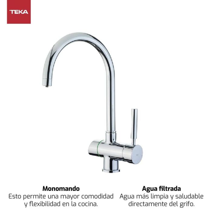 Mitigeur Teka OS 200 Chrome Acier inoxydable 5