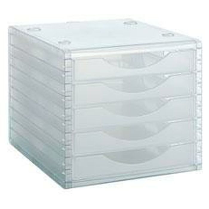 Classeur modulaire Archivo 2000 ArchivoTec 34 x 27 x 26 cm 5 tiroirs