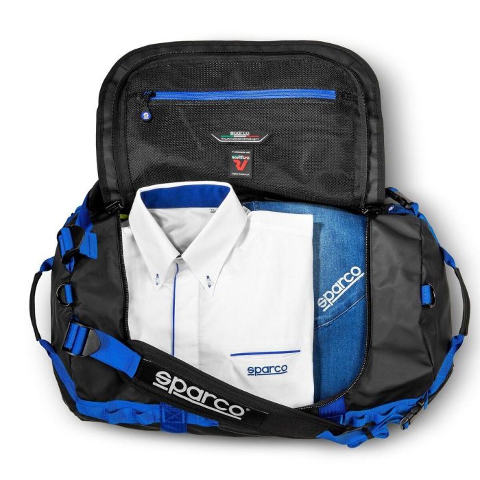 Sac de sport Sparco DAKAR-S Bleu/Noir 60 L 1