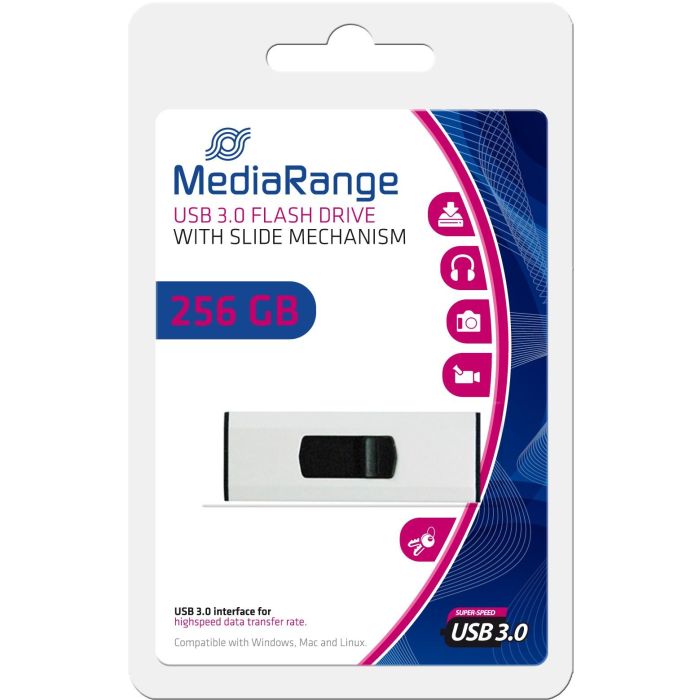 STICK 256GB MEDIARANGE USB-Flash-Laufwerk USB 3.0 1