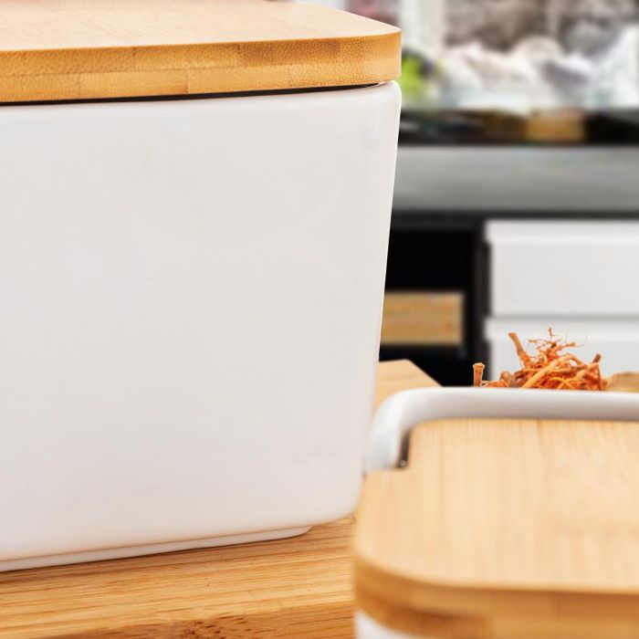 Salero Cerámico Arizona Quid 12x12x11 cm (6 Unidades) 2 Salero Cerámico Arizona Quid 12x12x11 cm (6 Unidades) 2