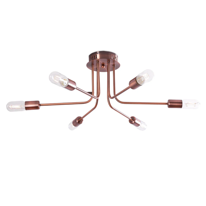 Lampe de Plafond "Adrian" SKD-P8002-WH Design Moderne 18