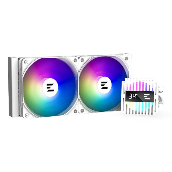 Ventillateur de cabine Zalman ALPHA2 A24 WHITE Ø 12 cm 9