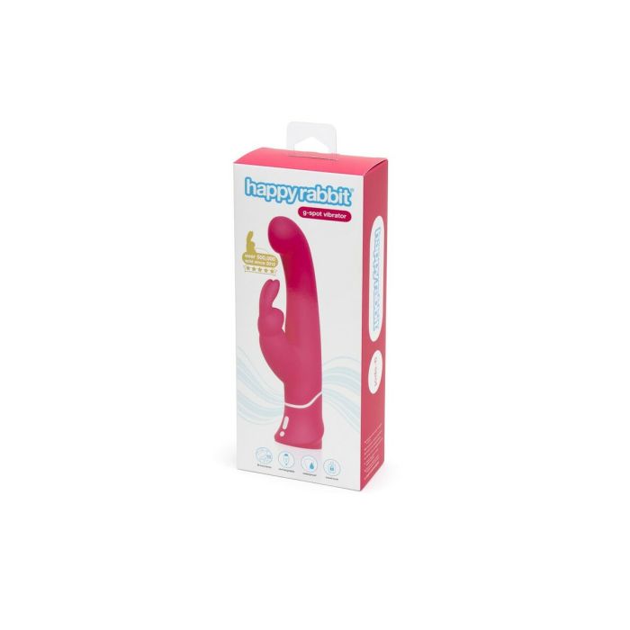 Vibromasseur Lapin Happy Rabbit G-Spot Fuchsia 1