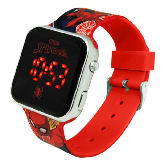 Horloge numérique Kids Licensing ZZIPP Rouge Écran LED 9 Horloge numérique Kids Licensing ZZIPP Rouge Écran LED 9