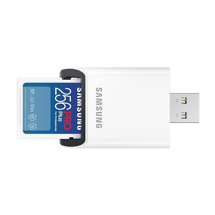 CARD Card 256GB Samsung XC PRO Plus (2023)(CL10) Reader retail 1
