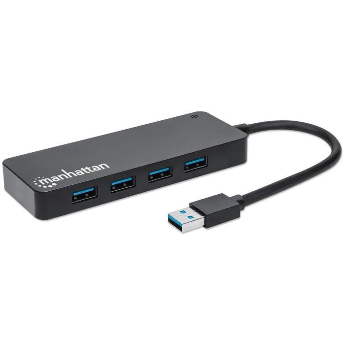 MANHATTAN 4-Port USB 3.2 Gen 1 Hub USB-A St./ 4x A-Buchse 1