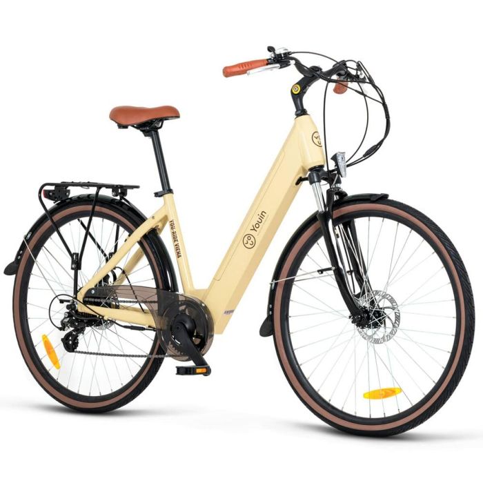 Vélo Électrique Youin BK2128C Crème 28" 250 W 7 Vélo Électrique Youin BK2128C Crème 28" 250 W 7