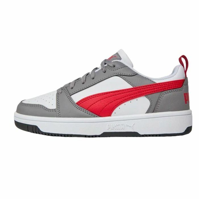 Chaussures casual enfant Puma Rebound V6 Gris 3 Chaussures casual enfant Puma Rebound V6 Gris 3