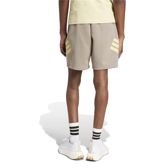 Short de Sport pour Homme Adidas Future Icons 3Bandas Blanc Naturel 5-6 Ans 3