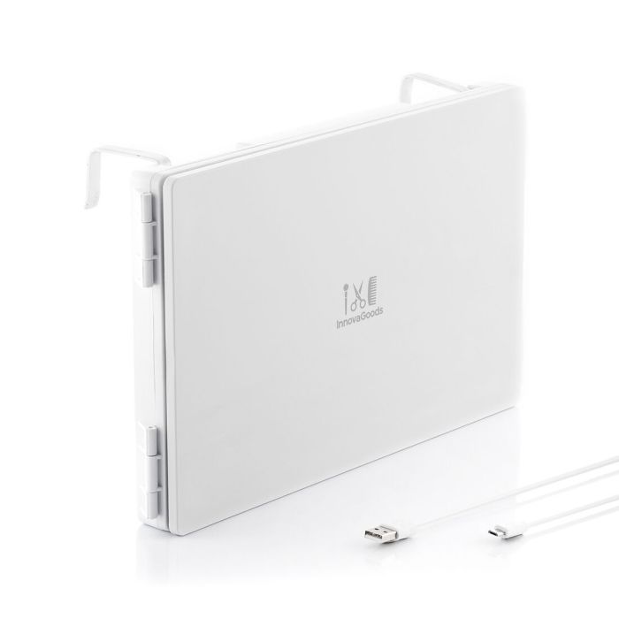 InnovaGoods Miroir de maquillage éclairé Miroir de salle de bain avec design pliant et vue 4 InnovaGoods Miroir de maquillage éclairé Miroir de salle de bain avec design pliant et vue 4