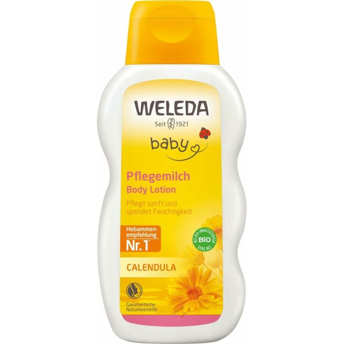 Lotion Hydratante pour Bébé Weleda Calendula 200 ml