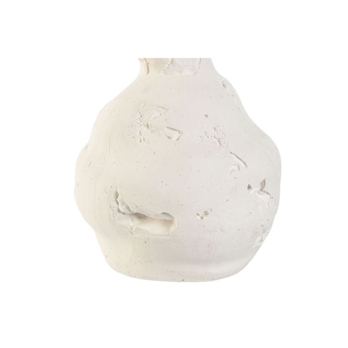 Vase Home ESPRIT Blanc Céramique Style artisanal 13 x 13 x 24 cm 1